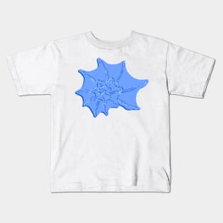 Blue spiral shell Kids T-Shirt